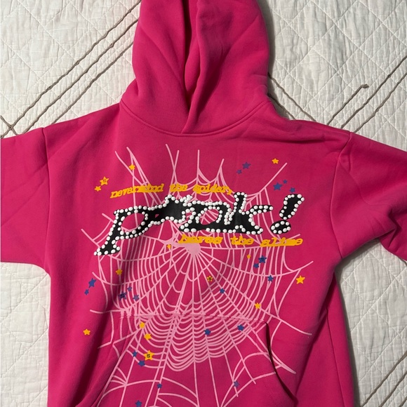 Sp5der Hoodie (Pink)